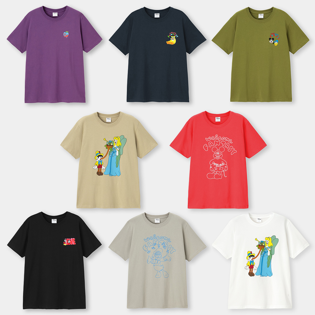 Gu推出迪士尼人物與masami Yanagida合作推出welcome Fantasy Collection Sesame Note 芝麻筆記 Gu推出迪士尼人物與masami Yanagida合作推出welcome Fantasy Collection Sesame Note 芝麻筆記