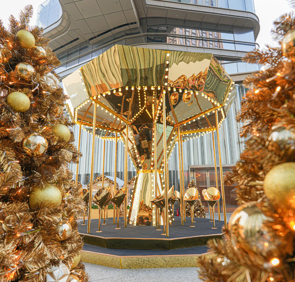 K11 MUSEA「Love, Christmas」迎聖誕空中迴旋木馬、聖誕村市集、時裝展 Sesame Note 芝麻筆記